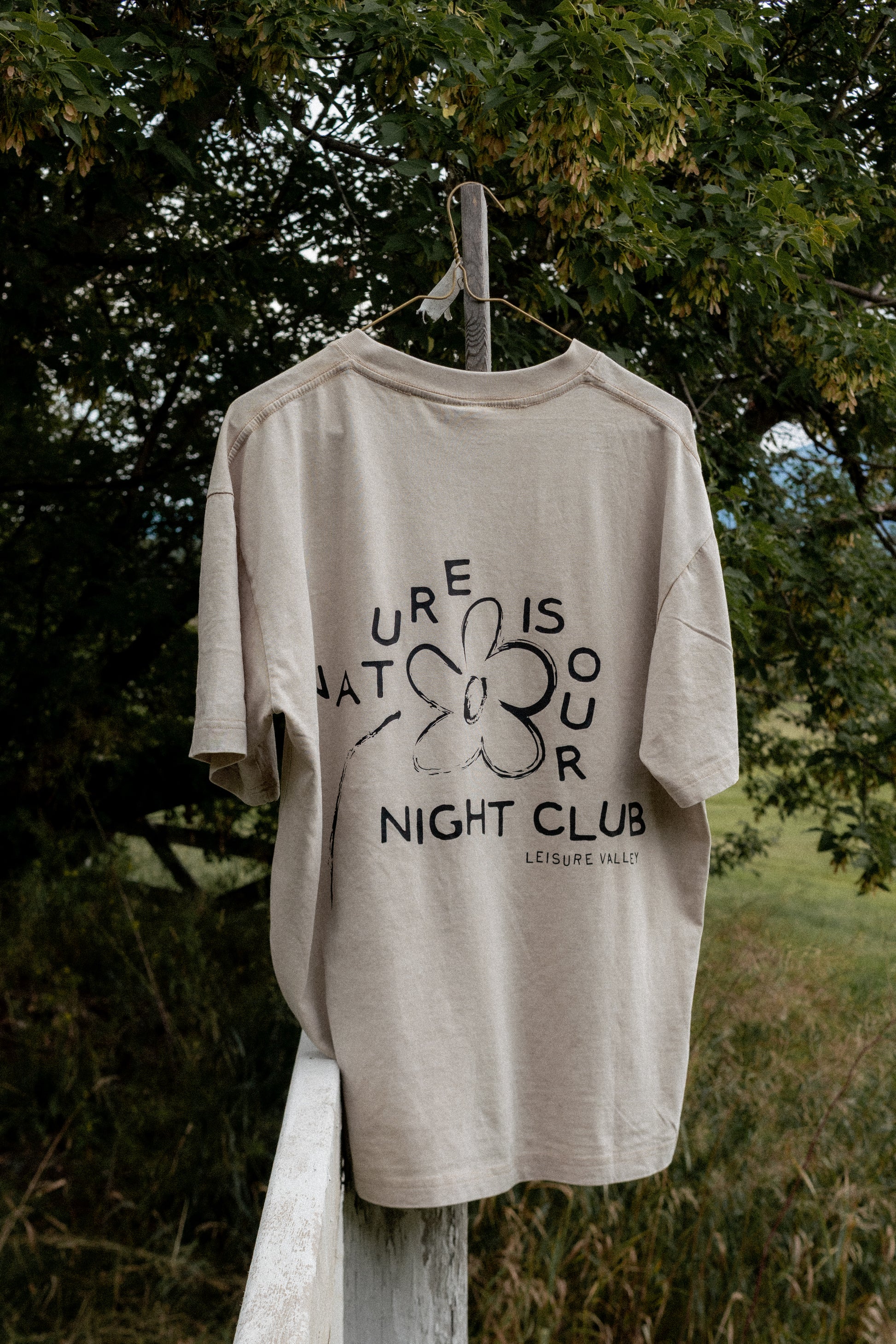 Nature Is Our Nightclub Vintage Tee