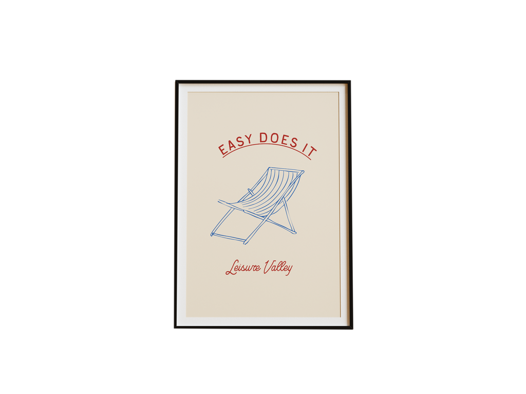 Easy Does It Poster