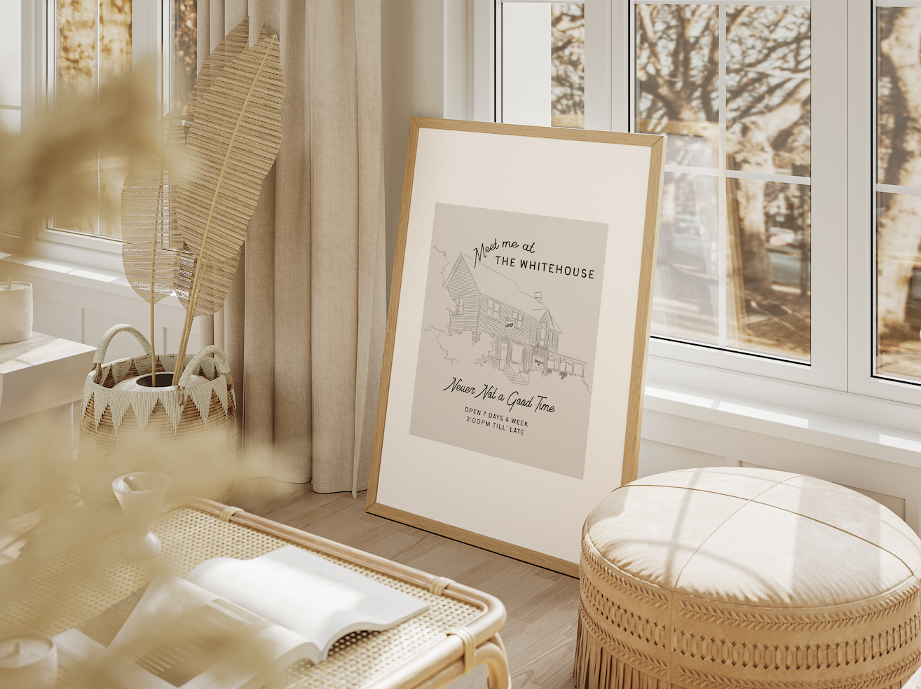 The Whitehouse Poster Print