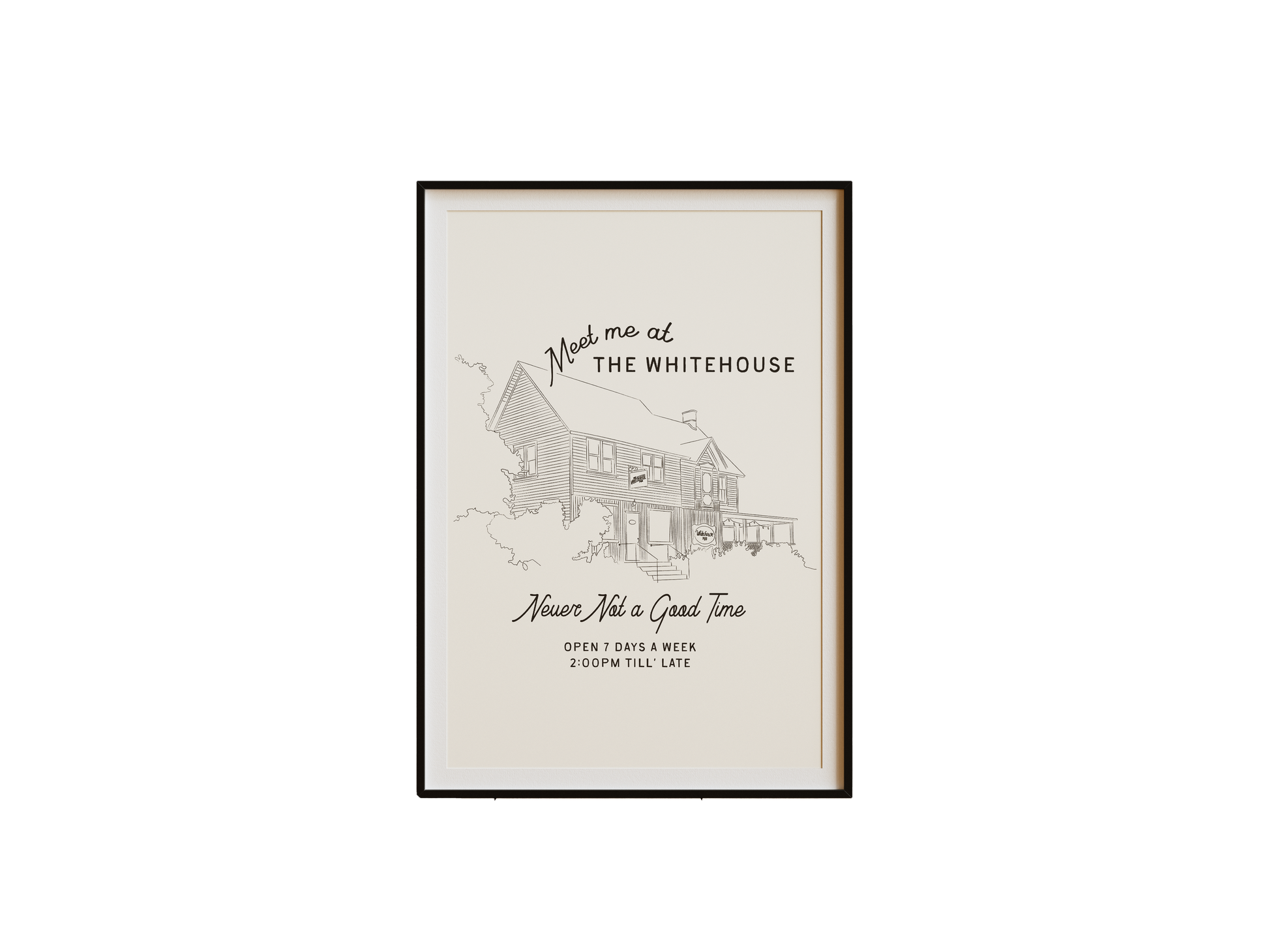 The Whitehouse Poster Print